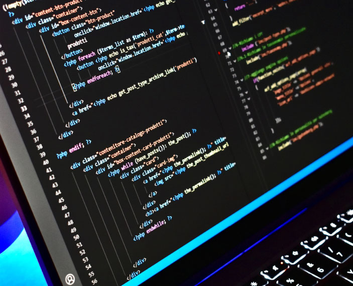 Laptop Screen with Code 1 Laptop Screen with Code 1